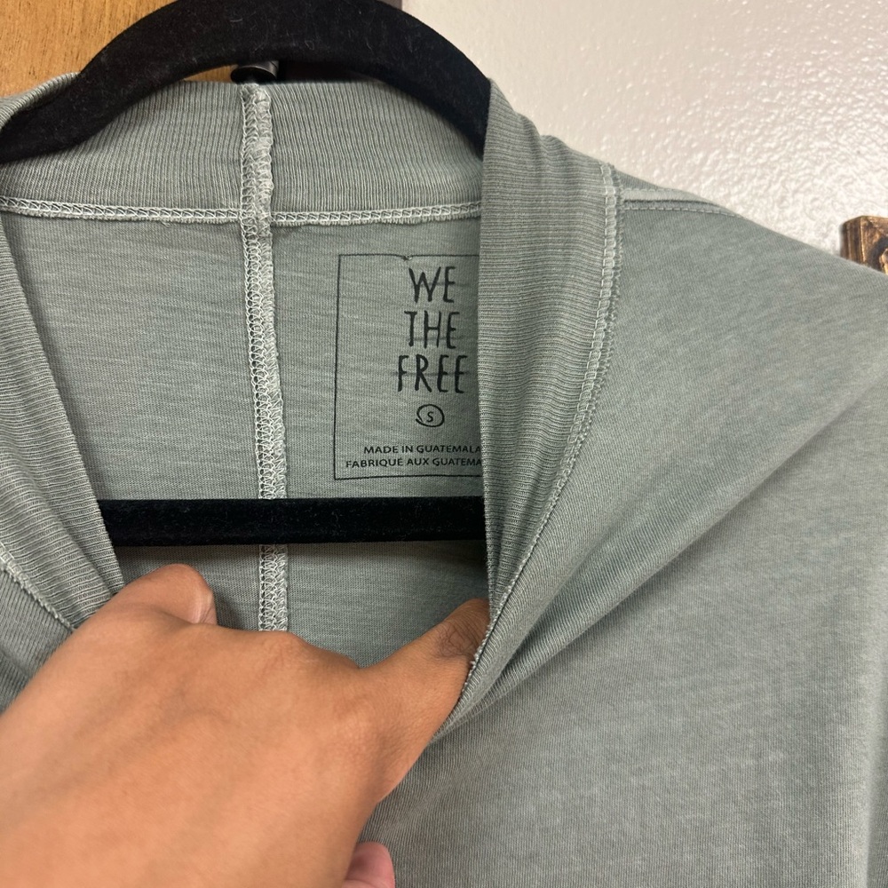 We The Free Gray Top